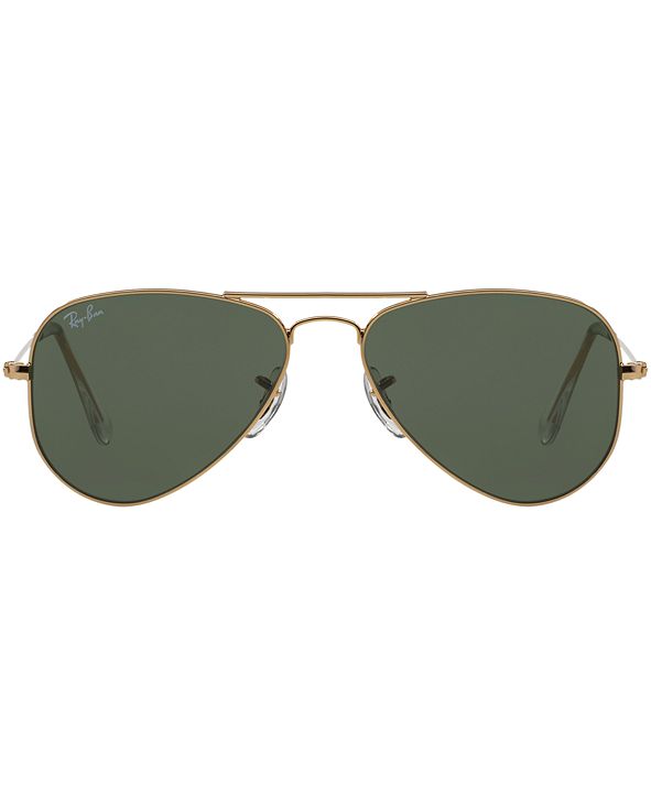 Ray-Ban Sunglasses, RB3044 AVIATOR SMALL & Reviews - Sunglasses by ...