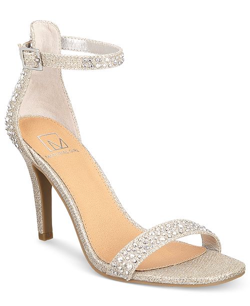 Material Girl Blaire Two Piece Dress Sandals Created For Macy S