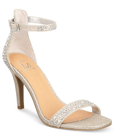 Material Girl Blaire Two-Piece Dress Sandals, Only at Macy's