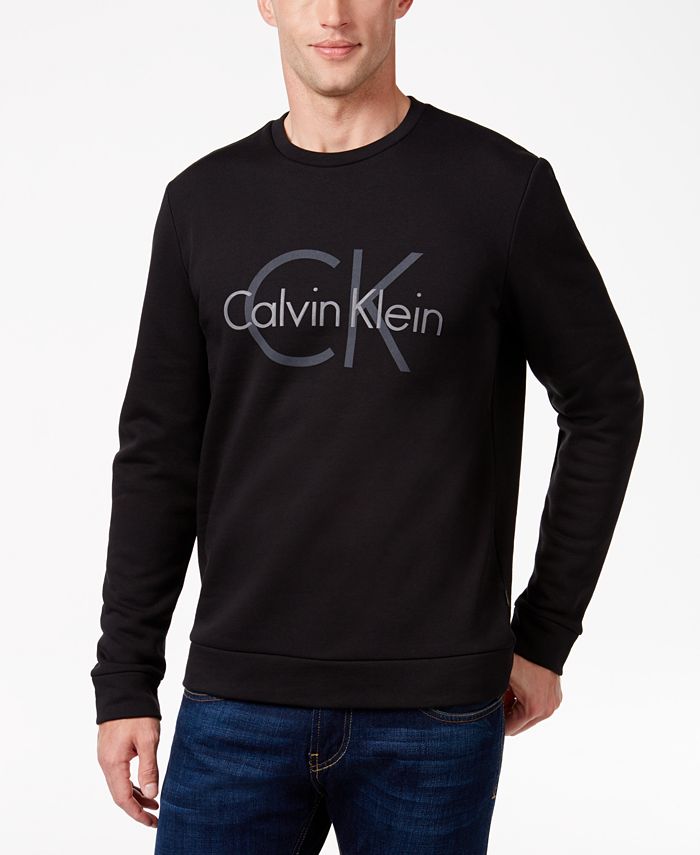 Calvin Klein Men's Graphic Sweater & Reviews - Sweaters - Men - Macy's