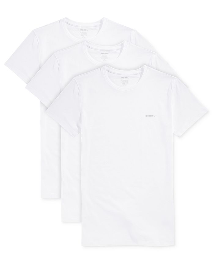 Diesel Men's Crew Neck Undershirts, 3Pack Macy's
