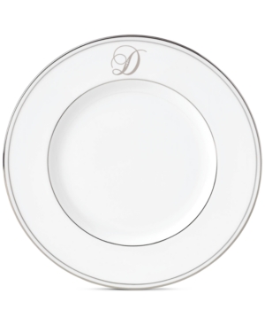 Lenox Federal Platinum Monogram Accent Plate Script Letters
