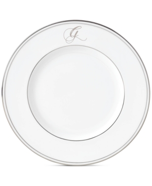 Lenox Federal Platinum Monogram Accent Plate Script Letters