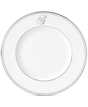 Lenox Federal Platinum Monogram Accent Plate Script Letters