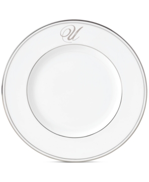 Lenox Federal Platinum Monogram Accent Plate Script Letters