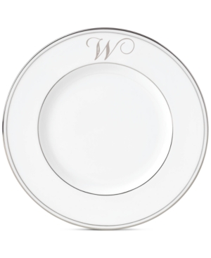 Lenox Federal Platinum Monogram Accent Plate Script Letters