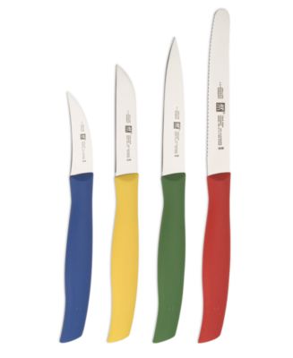 Zwilling J.A. Henckels TWIN® Grip Colored Paring Knife Set - Macy's