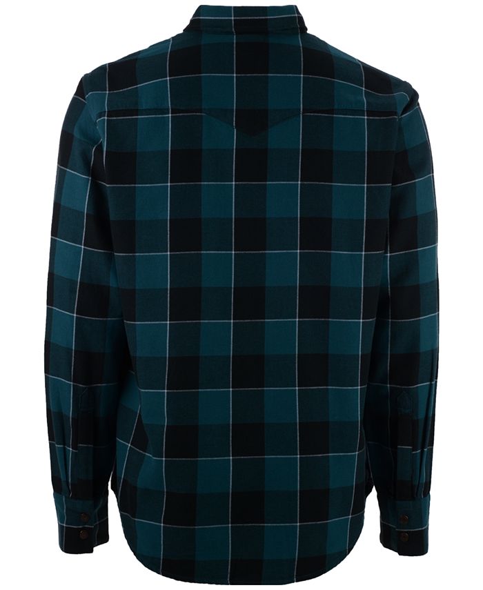 Levi's Men's Philadelphia Eagles Plaid Barstow Western LongSleeve Shirt Macy's