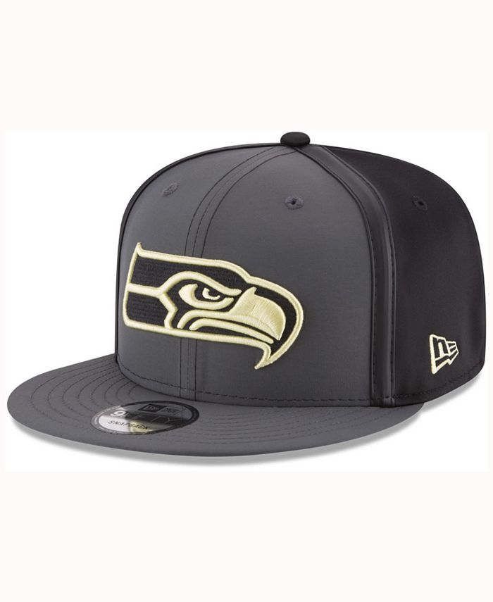 Casquette New Era 9Fifty Seattle Seahawks – Rayures Bleues, Ajustable, Neuve Avec étiquette