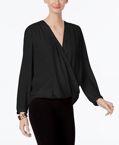 inc blouses at macy's