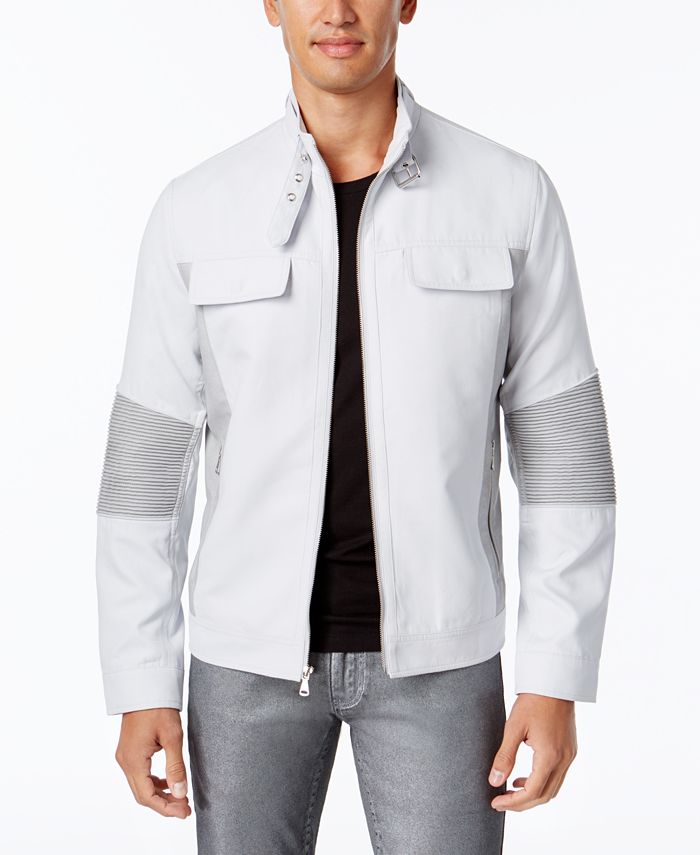 Macy's faux suede discount jacket