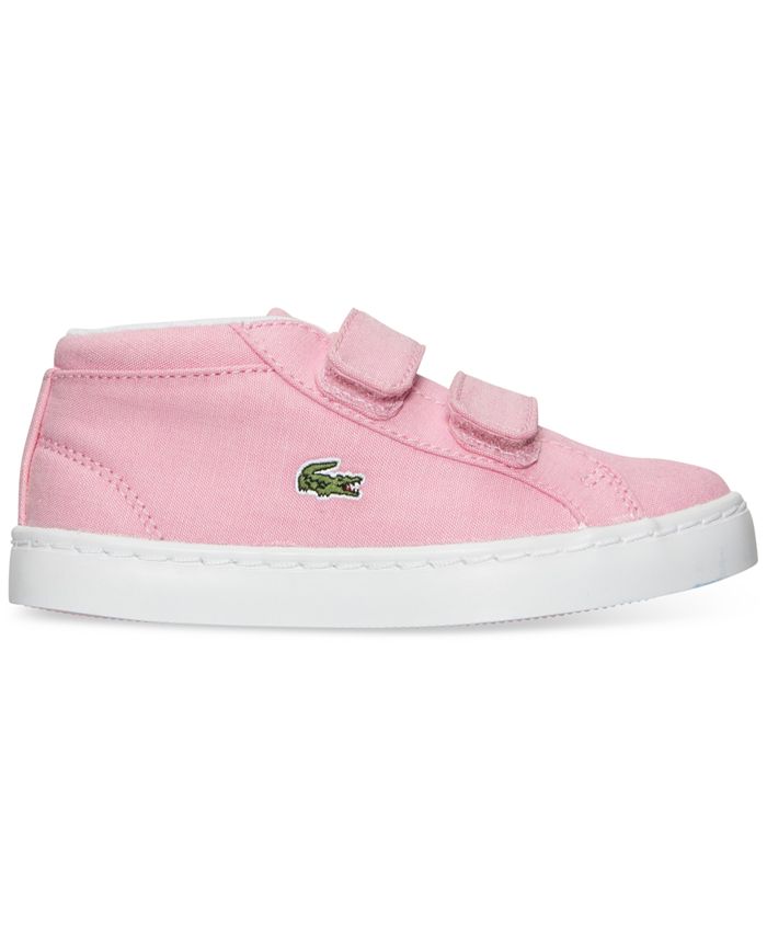 Lacoste Toddler Girls' Straightset Chukka Casual Sneakers from Finish