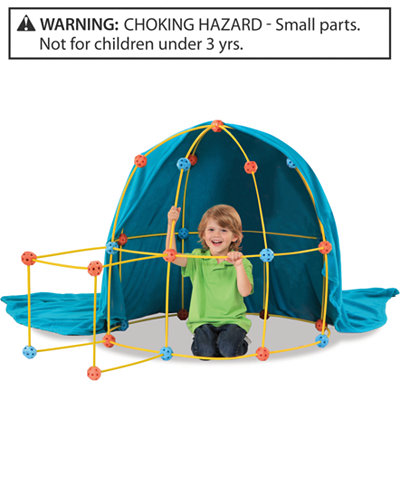Discovery Kids 69-Piece Flexible Construction Fort Set