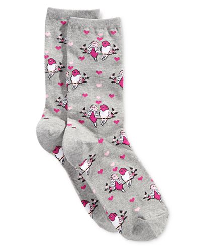 Hot Sox Women's Love Birds Socks