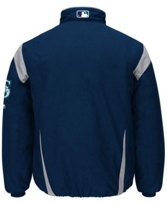 Seattle Mariners Majestic ジャケット M Majestic Men's Seattle Mariners On-Field Thermal Jacket - Macy's