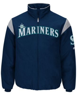 Majestic Men's Seattle Mariners On-Field Thermal Jacket - Macy's
