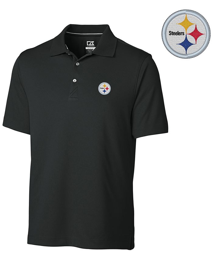Cutter & Buck Men's Pittsburgh Steelers DryTec Glendale Polo Shirt - Macy's