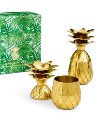 pineapple shot glass set