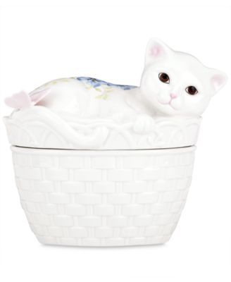 Lenox - Butterfly Meadow Kitten Covered Bowl