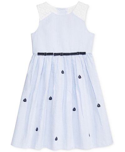 Good Lad Seersucker Dress, Little Girls (2-6X)