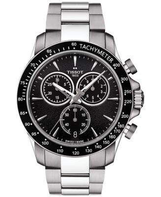 Tissot - Men's Swiss Chronograph V8 Stainless Steel Bracelet Watch 42mm T1064171105100