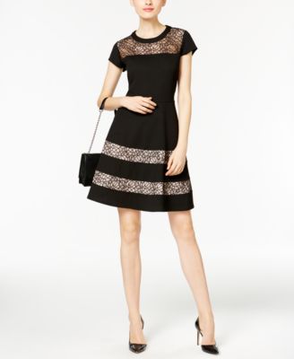 NY Collection Faux-Suede Lace-Up Fit 
