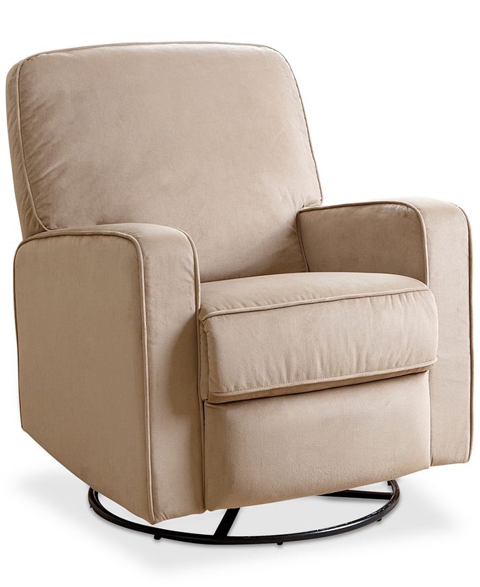 Abbyson Living Whelen Nursery Swivel Glider Recliner Macy's