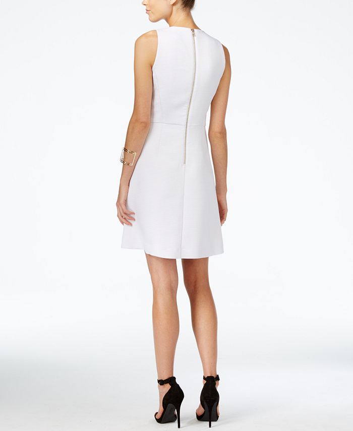 Armani exchange fit and flare dress hotsell