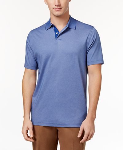 Tasso Elba Men's Supima® Blend Cotton Polo, Only at Macy's