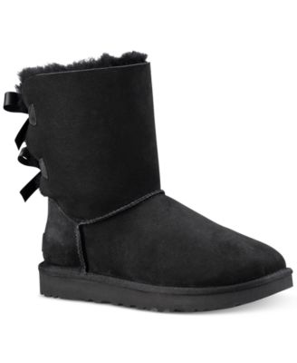 Ugg Bailey Bow II Booties - Black - 5M