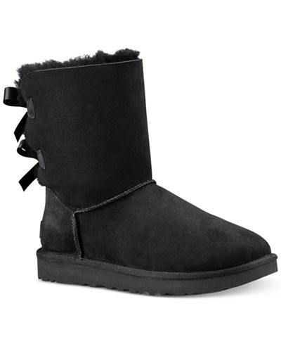 UGG® Bailey Bow II Boots - Boots - Shoes - Macy's