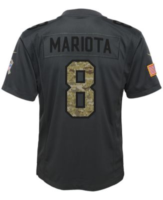 Nike - Boys' Marcus Mariota Tennessee Titans Salute to Service Jersey
