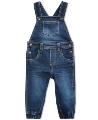 First Impressions Denim Overall, Baby Boys, Created for Macy's - Macy's