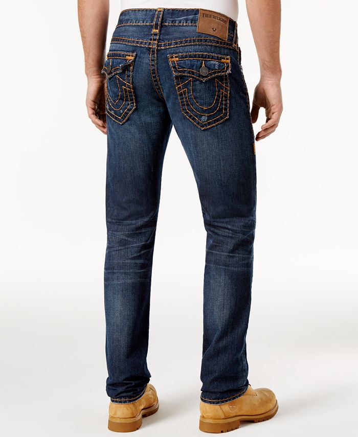 True Religion Men's Super T Geno Slim-Fit Jeans & Reviews - Jeans - Men ...