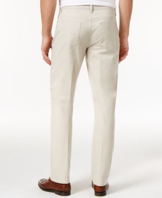 Alfani Men's Big & Tall Slim Fit Cotton Pants, Created for Macy's