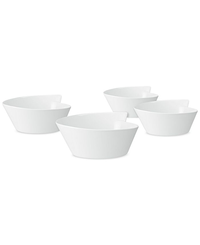 Villeroy & Boch - New Wave Collection 4-Pc. Round Rice Bowl Set