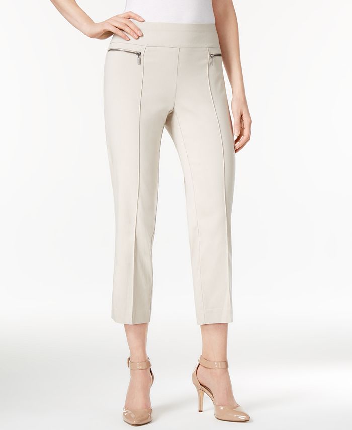 Style & Co Pull-On Cropped Pants, Created for Macy's & Reviews 