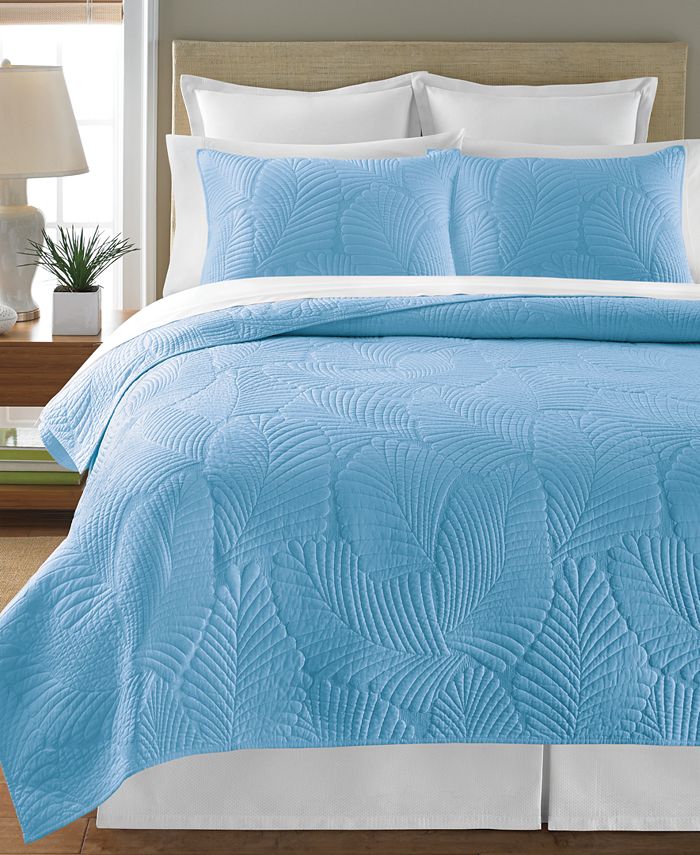 Martha Stewart Collection CLOSEOUT! 100 Cotton Atlantic Palm Full