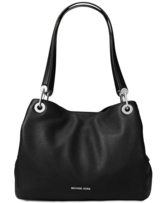 mk black handbags