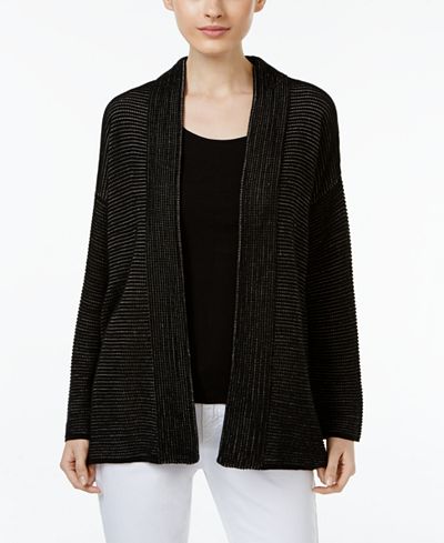 Eileen Fisher Silk-Blend Kimono Cardigan