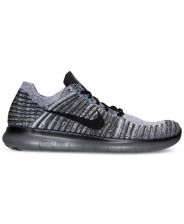 mens nike flyknit free run