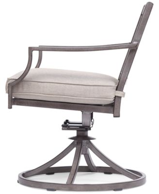 wayland outdoor swivel chair