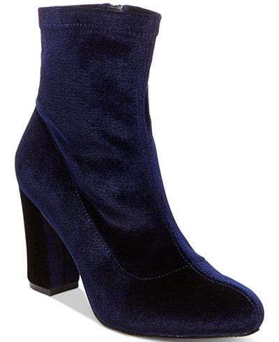 steve madden taryn block heel bootie