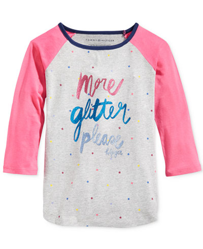 Tommy Hilfiger Graphic Stars T-Shirt, Big Girls (7-16)