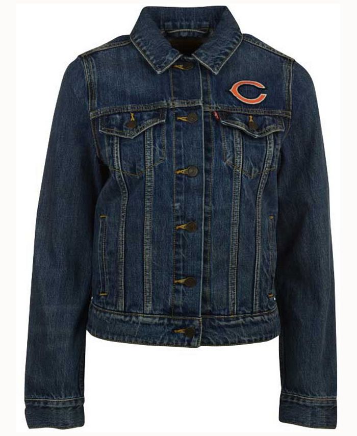 Levi's Women's Chicago Bears Denim Trucker Jacket & Reviews - Sports Fan  Shop By Lids - Women - Macy's
