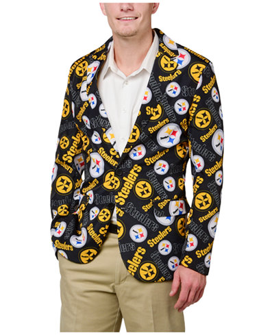 Forever Collectibles Men's Pittsburgh Steelers Fan Suit Jacket