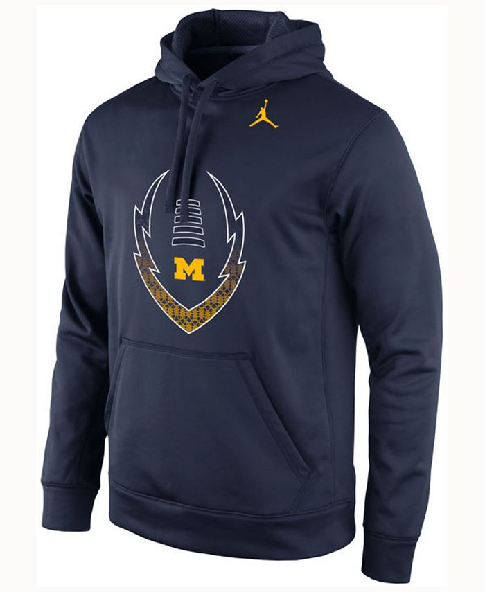 Nike Men s Michigan Wolverines Football Icon Hoodie Macy s