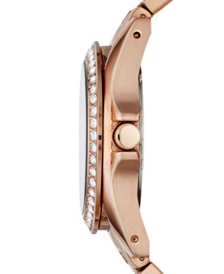 Women's Riley Rose Gold Plated Stainless Steel Bracelet Watch 38mm