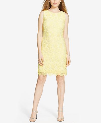 Lauren Ralph Lauren Lace Sheath Dress
