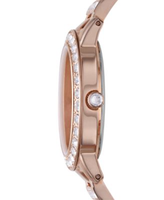 Women's Jesse Rose Gold-Tone Stainless Steel Bracelet Watch 34mm ES3020